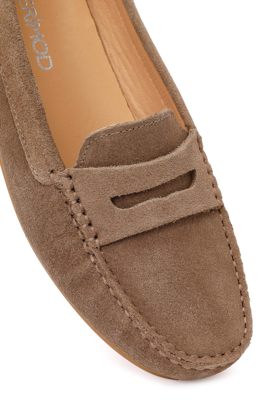 Woman Mink Suede Loafer