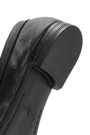 Kadın Siyah Deri Maskülen Loafer | Derimod