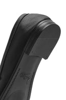 Kadın Siyah Deri Maskülen Loafer | Derimod