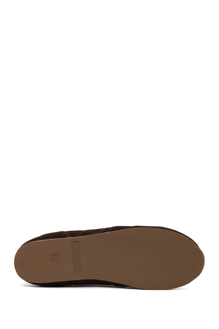 Kadın Kahverengi Bağcıklı Süet Deri Sneaker