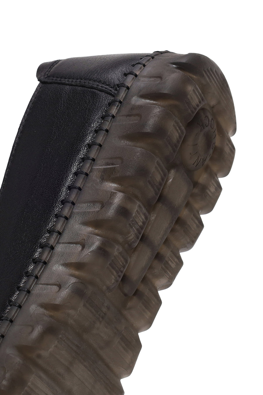 Woman Black Leather Comfort Shoes