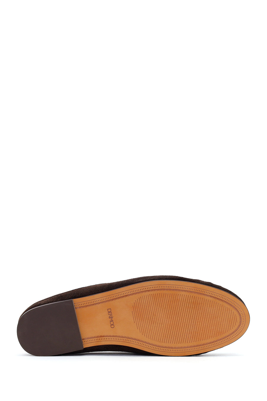 Women's Brown Suede Leather Slippers