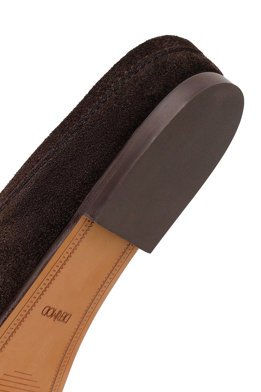 Women's Brown Suede Leather Slippers