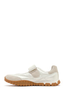 Kadın Beyaz Bantlı Sneaker | Derimod