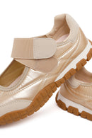 Kadın Altın Bantlı Spor Babet | Derimod