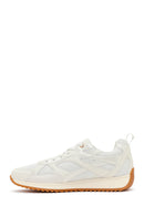 Women's White Lace-Up Sneaker | Derimod
