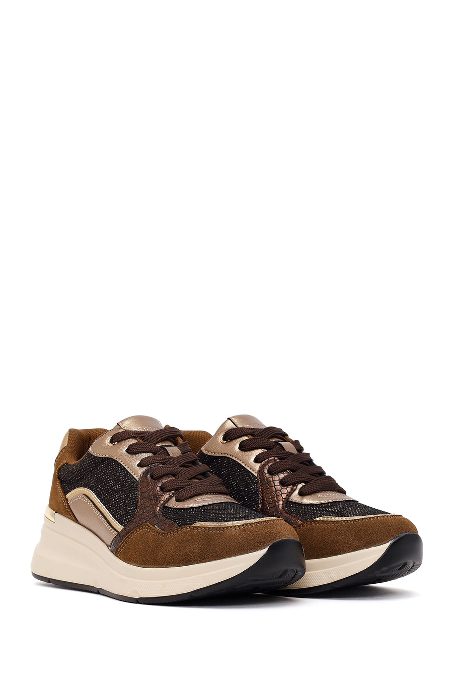 Woman Brown Chunky Sneaker