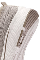 Derimod Zero Women's Beige Thick-Soled Fabric Sneakers | Derimod