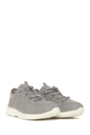 Woman Grey Thick-Soled Sneakers | Derimod