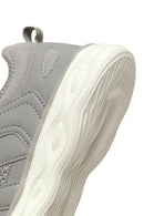 Woman Grey Thick-Soled Sneakers | Derimod
