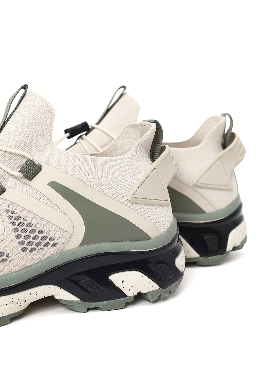 Woman Beige Chunky Platform Sneakers