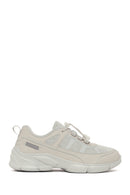 Woman Grey Lace-Up Chunky Sole Sneakers | Derimod