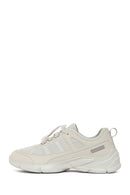 Woman Grey Lace-Up Chunky Sole Sneakers | Derimod