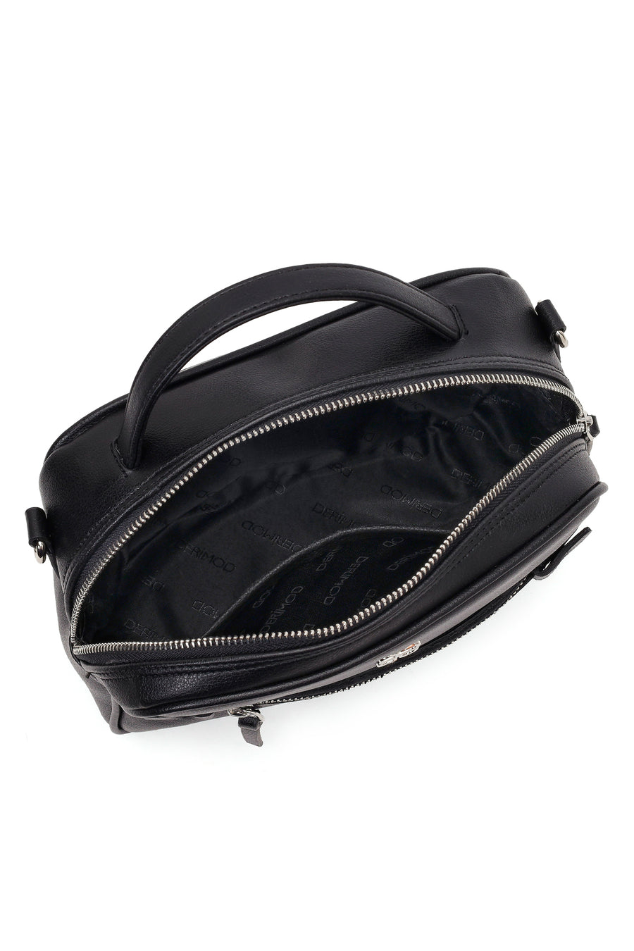 Women's Black Long Strap Shoulder Bag