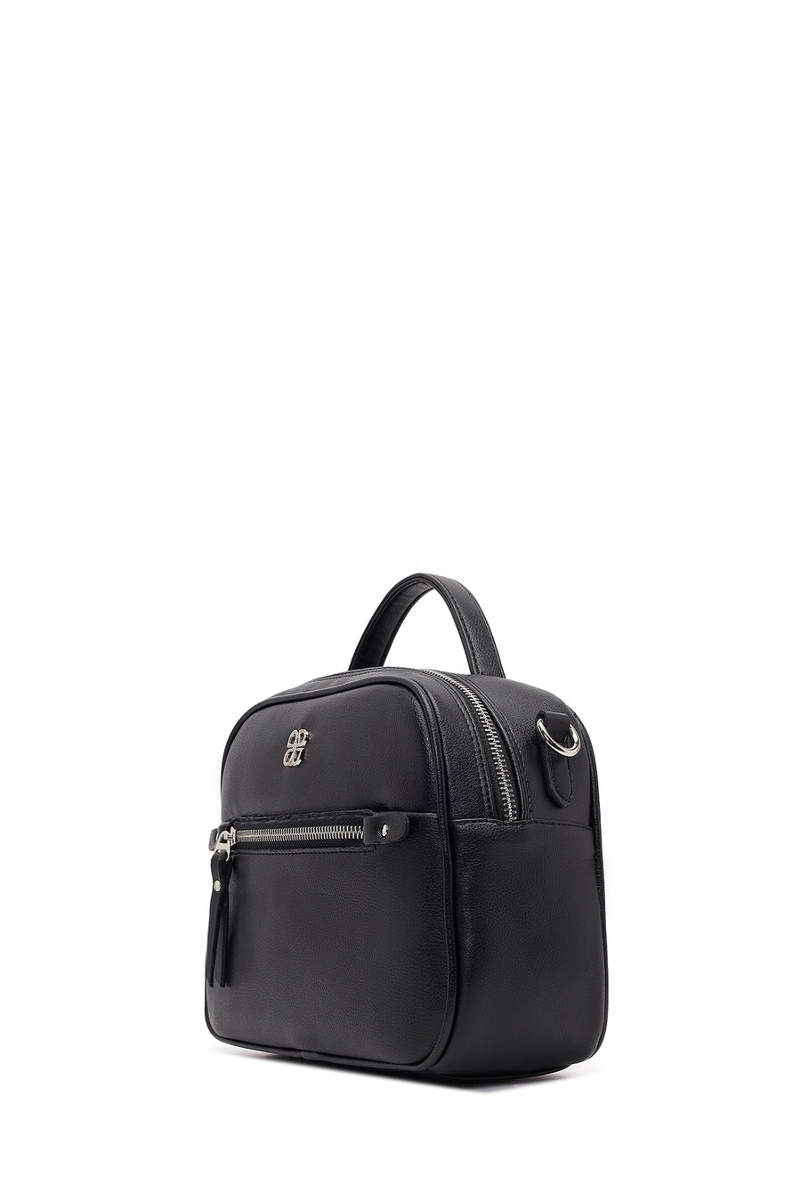 Women's Black Long Strap Shoulder Bag
