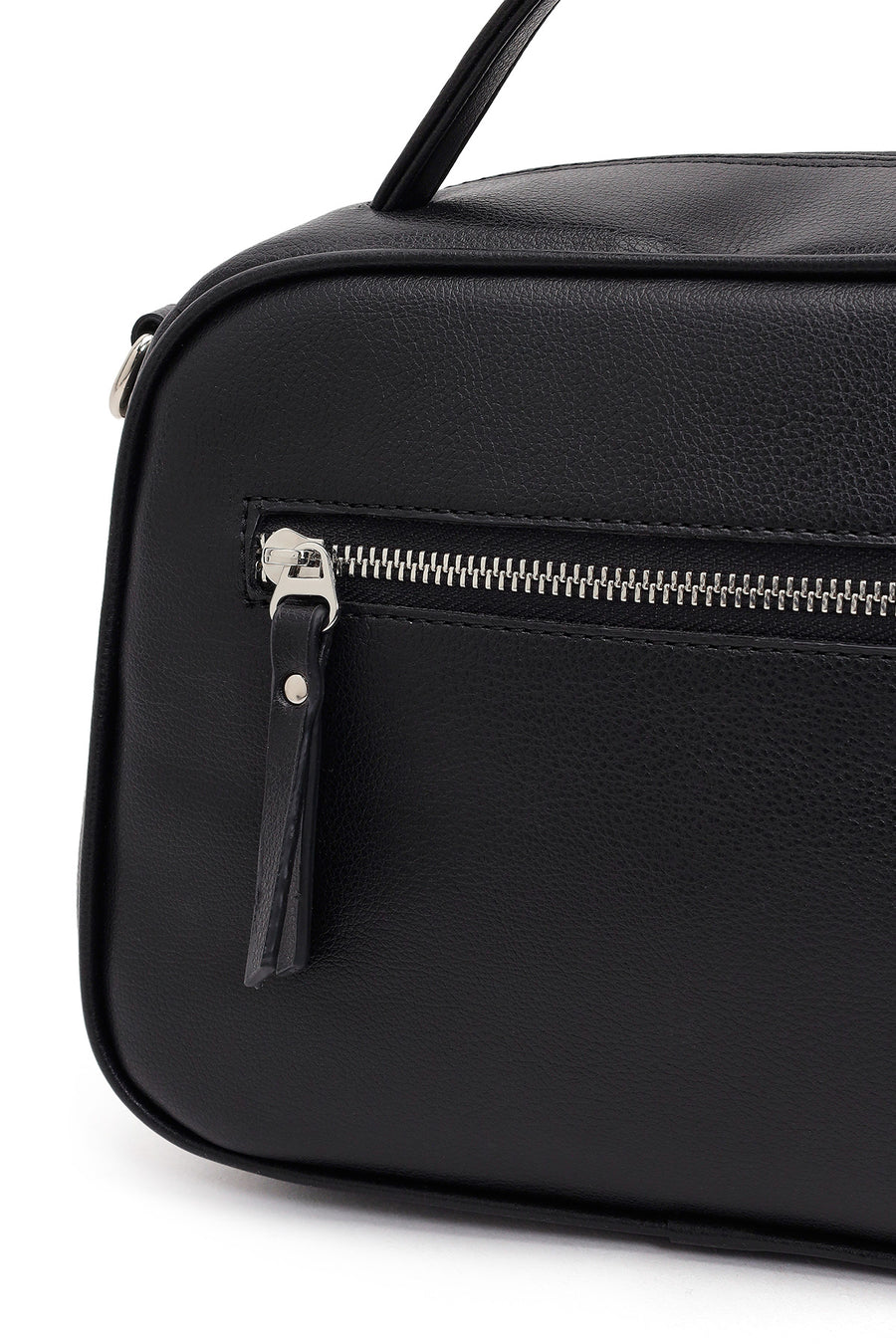 Women's Black Long Strap Shoulder Bag