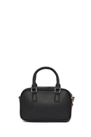 Kadın Siyah Uzun Askılı Aksesuarlı Kol Çantası | Derimod