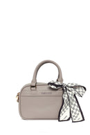 Woman Dark Grey Long-Strap Accessorized Shoulder Bag | Derimod