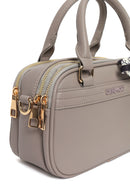 Woman Dark Grey Long-Strap Accessorized Shoulder Bag | Derimod