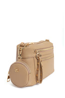 Kadın Bej Uzun Askılı Çapraz Çanta | Derimod