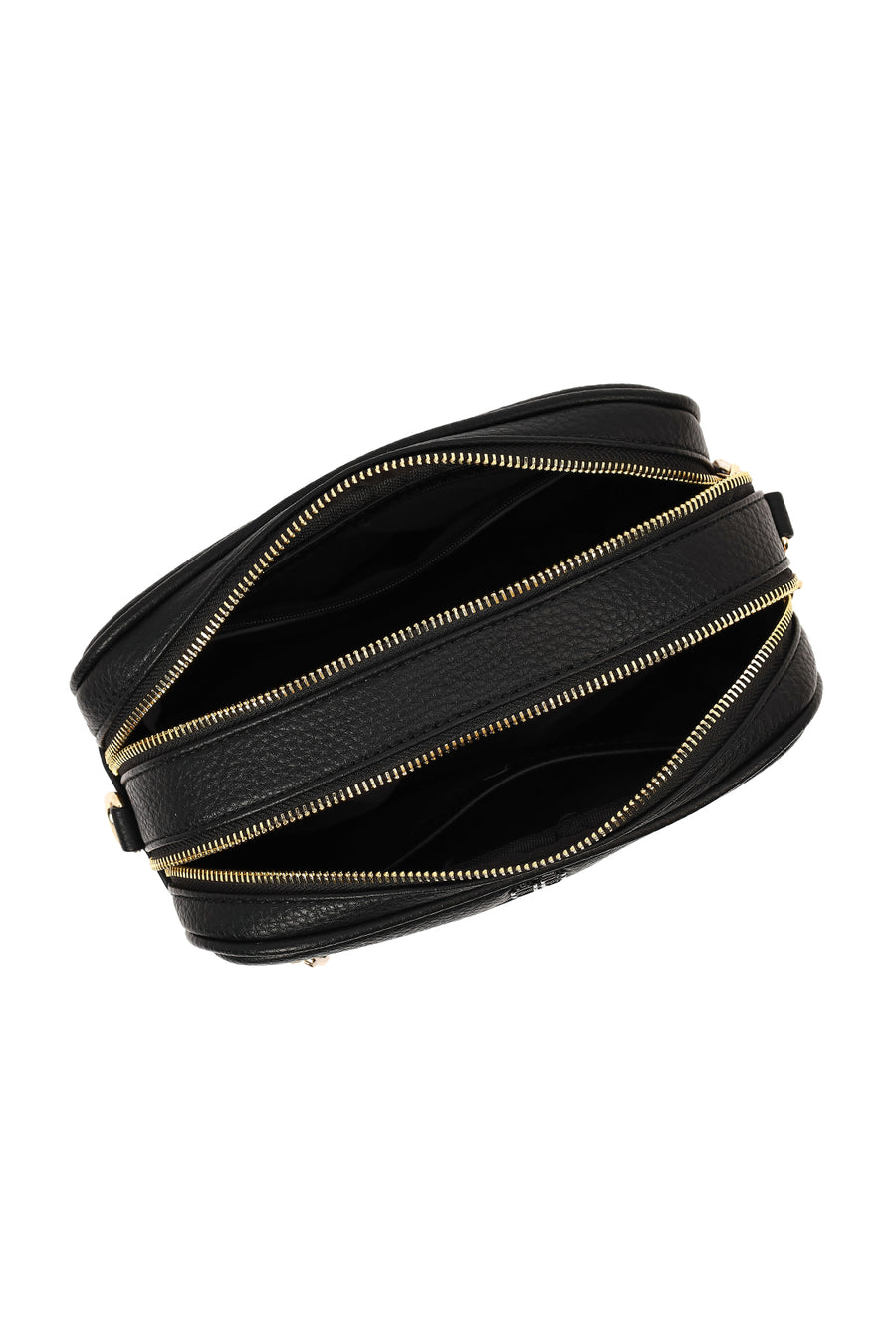 Women's Black Patterned Crossbody Bag