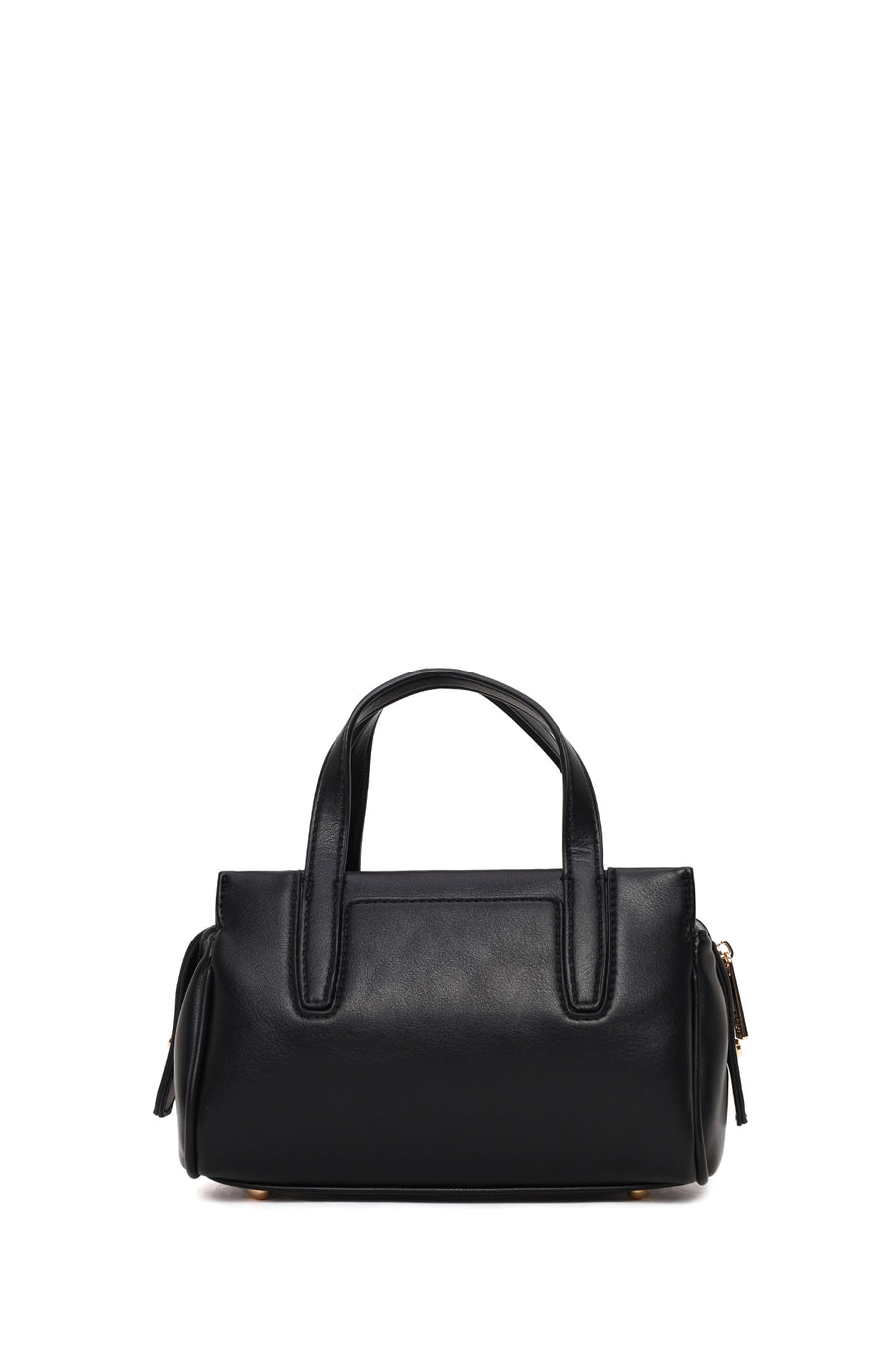 Woman Black Long-Strap Classic Shoulder Bag
