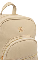 Women's Cream Classic Backpack | Derimod