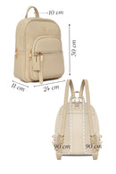 Women's Cream Classic Backpack | Derimod