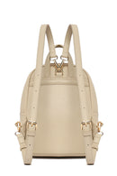 Women's Cream Classic Backpack | Derimod