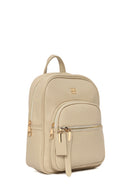 Women's Cream Classic Backpack | Derimod