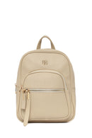 Women's Cream Classic Backpack | Derimod