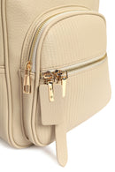 Women's Cream Classic Backpack | Derimod