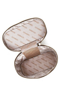 Kadın Kahverengi Uzun Askılı Baskılı Mini Kutu Çapraz Çanta | Derimod