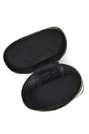 Kadın Siyah Uzun Askılı Baskılı Mini Kutu Çapraz Çanta | Derimod