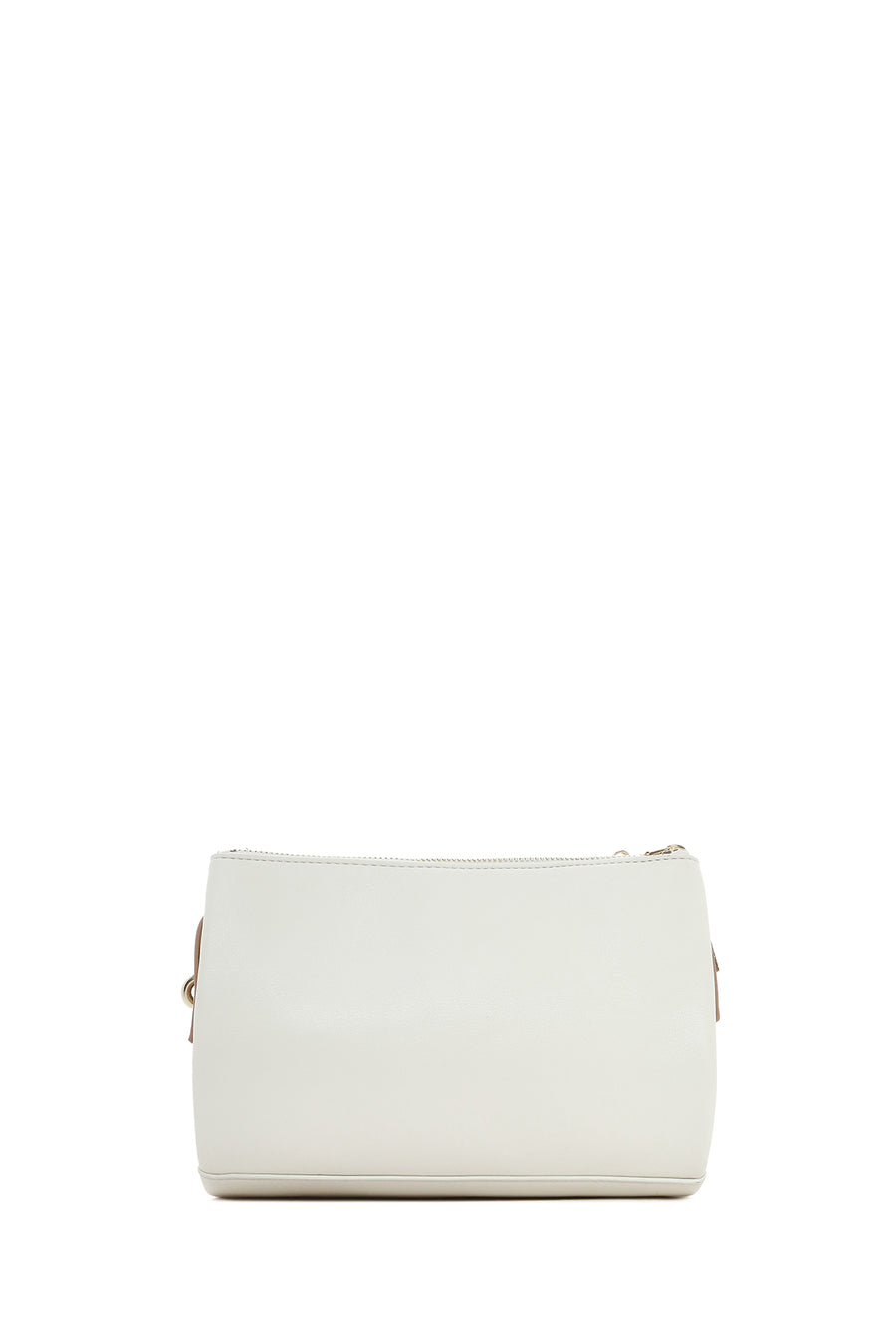 Woman Cream Charmed Crossbody Bag