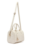 Women's White Long Strap Printed Shoulder Bag | Derimod