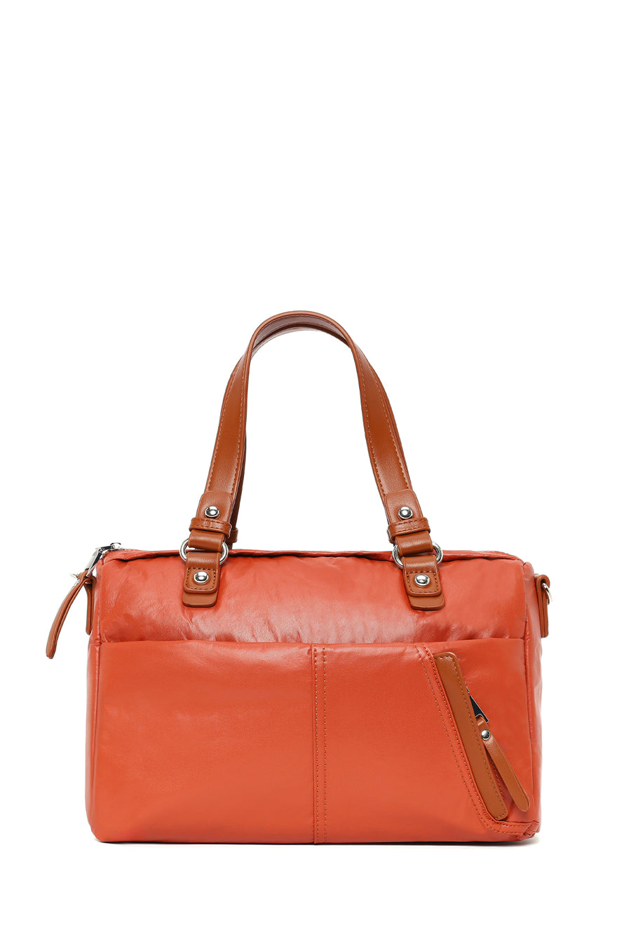 Women's Orange Long Strap Shoulder Bag