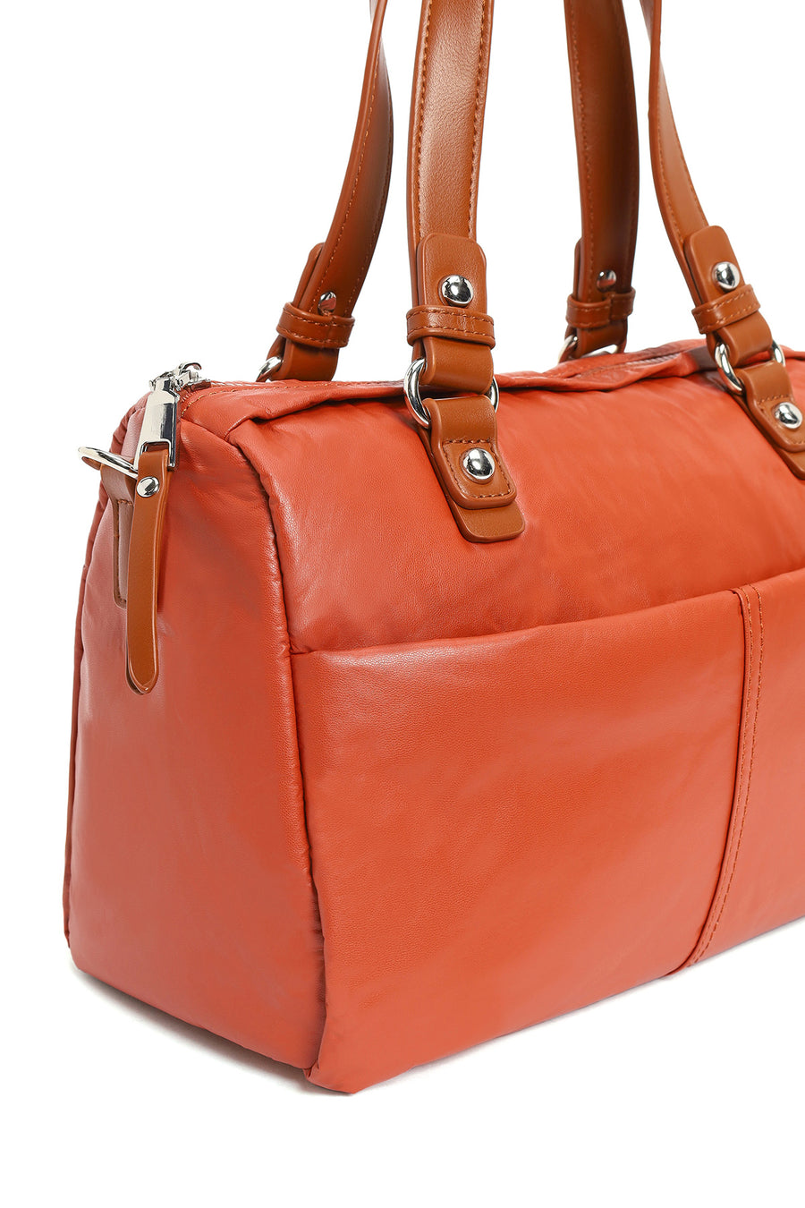 Women's Orange Long Strap Shoulder Bag