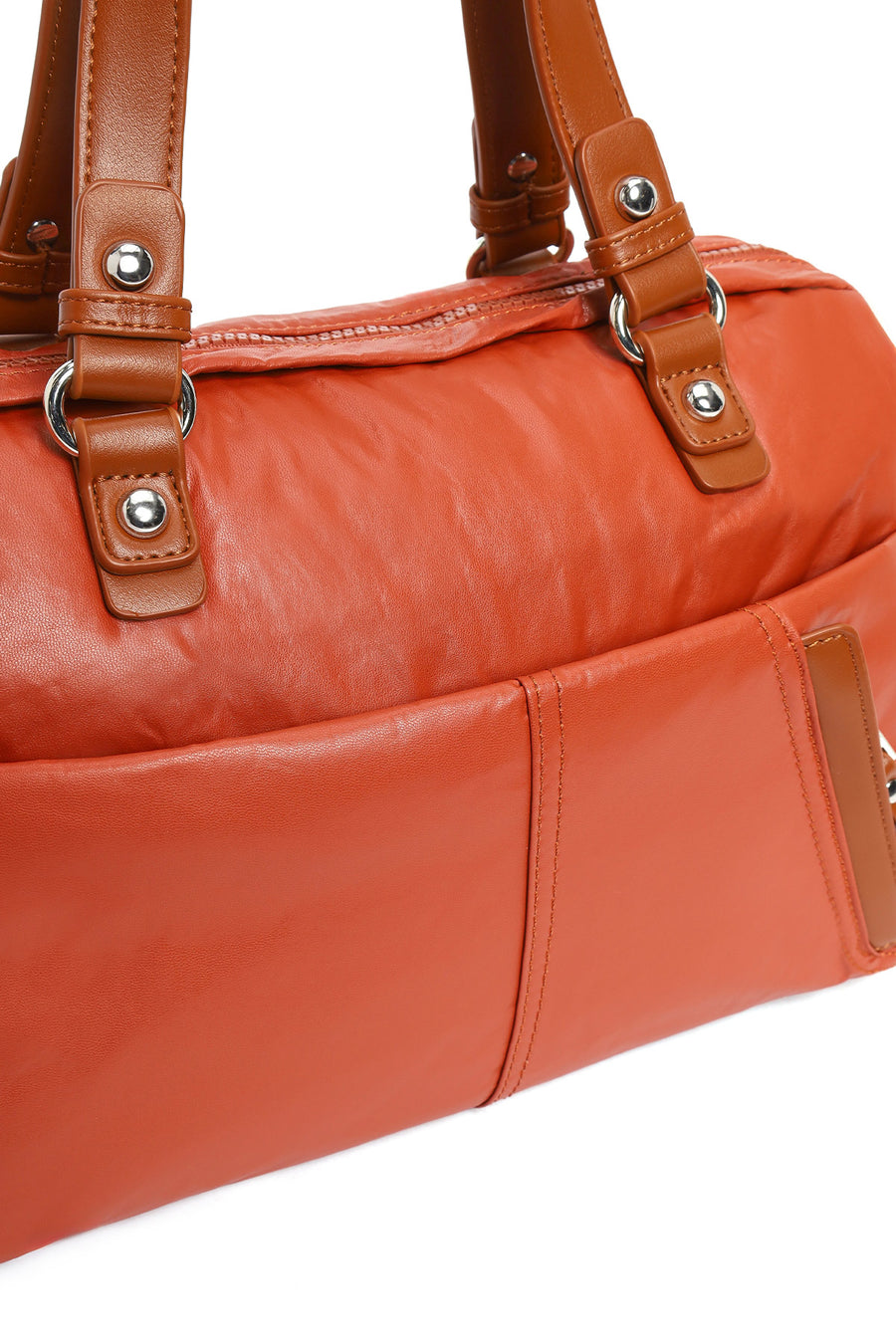 Women's Orange Long Strap Shoulder Bag