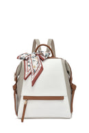 Kadın Beyaz Aksesuarlı Sırt Çantası | Derimod