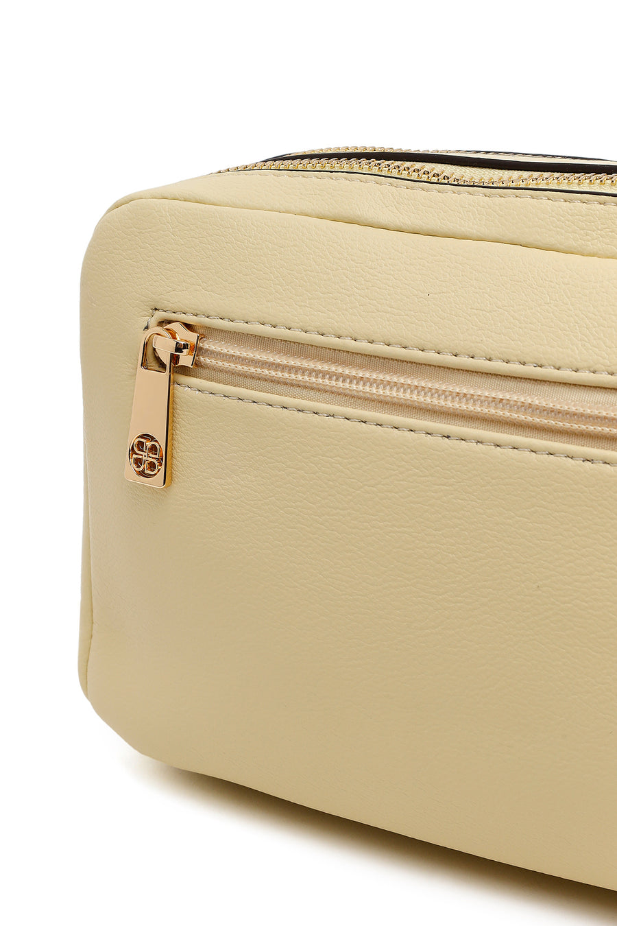 Woman Yellow Long-Strap Crossbody Bag
