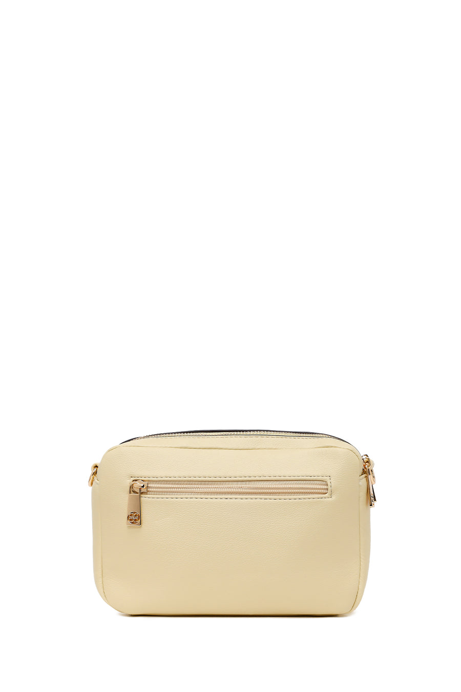 Woman Yellow Long-Strap Crossbody Bag