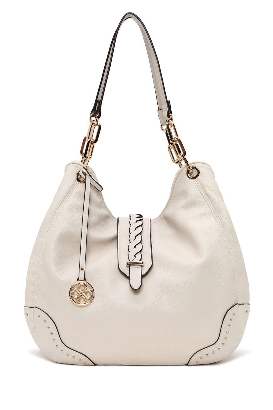 Woman Cream Knitted Detail Shoulder Bag 26SBD254118 | Derimod