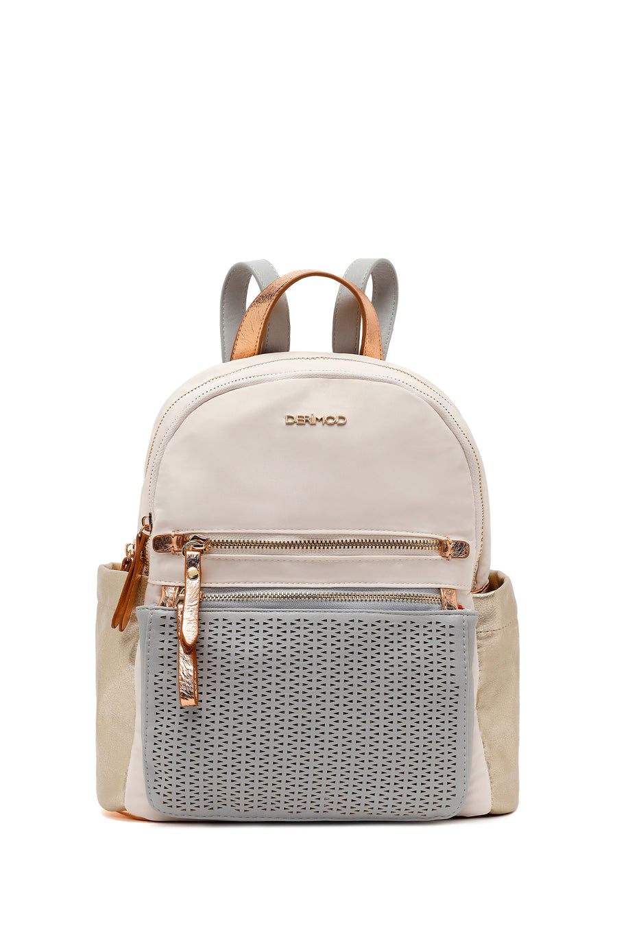 Woman Blue Patterned Casual Backpack 26SBD255414 | Derimod