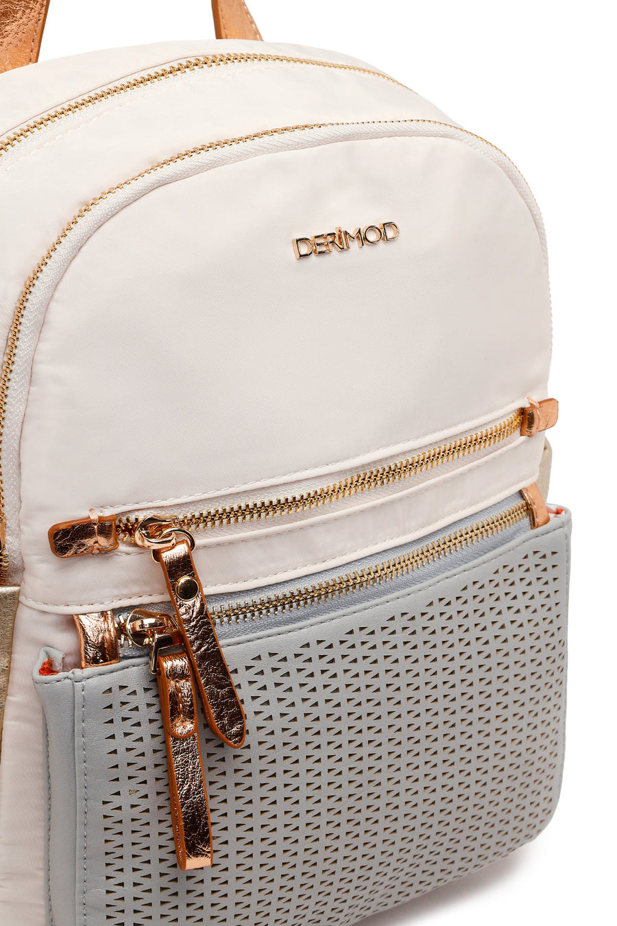 Woman Blue Patterned Casual Backpack