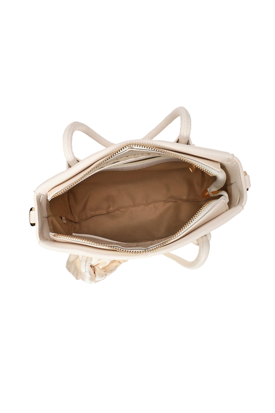 Women's White Long Strap Accessory Handbag