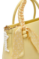 Women's Yellow Long Strap Accessory Handbag | Derimod