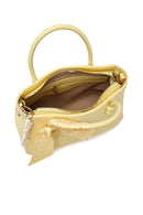 Women's Yellow Long Strap Accessory Handbag | Derimod