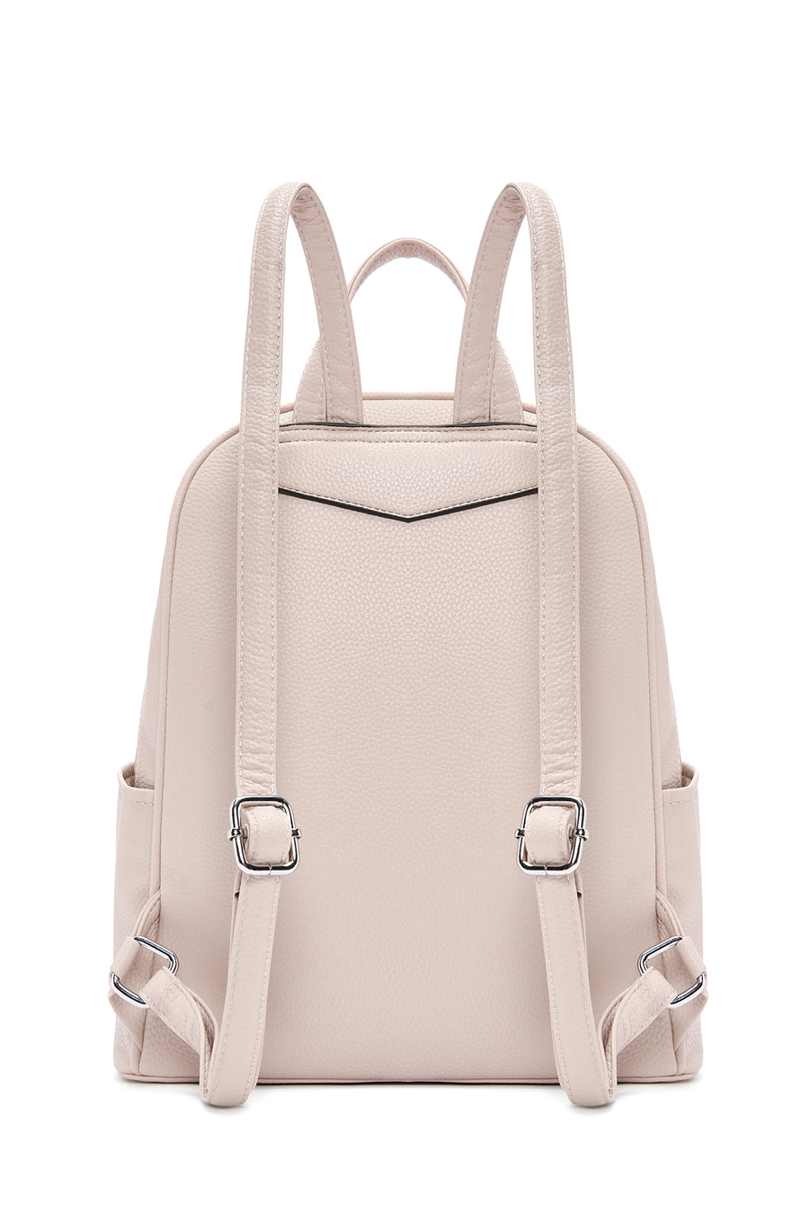 Woman Gray Backpack