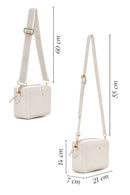 Woman Cream Long-Strap Crossbody Bag | Derimod